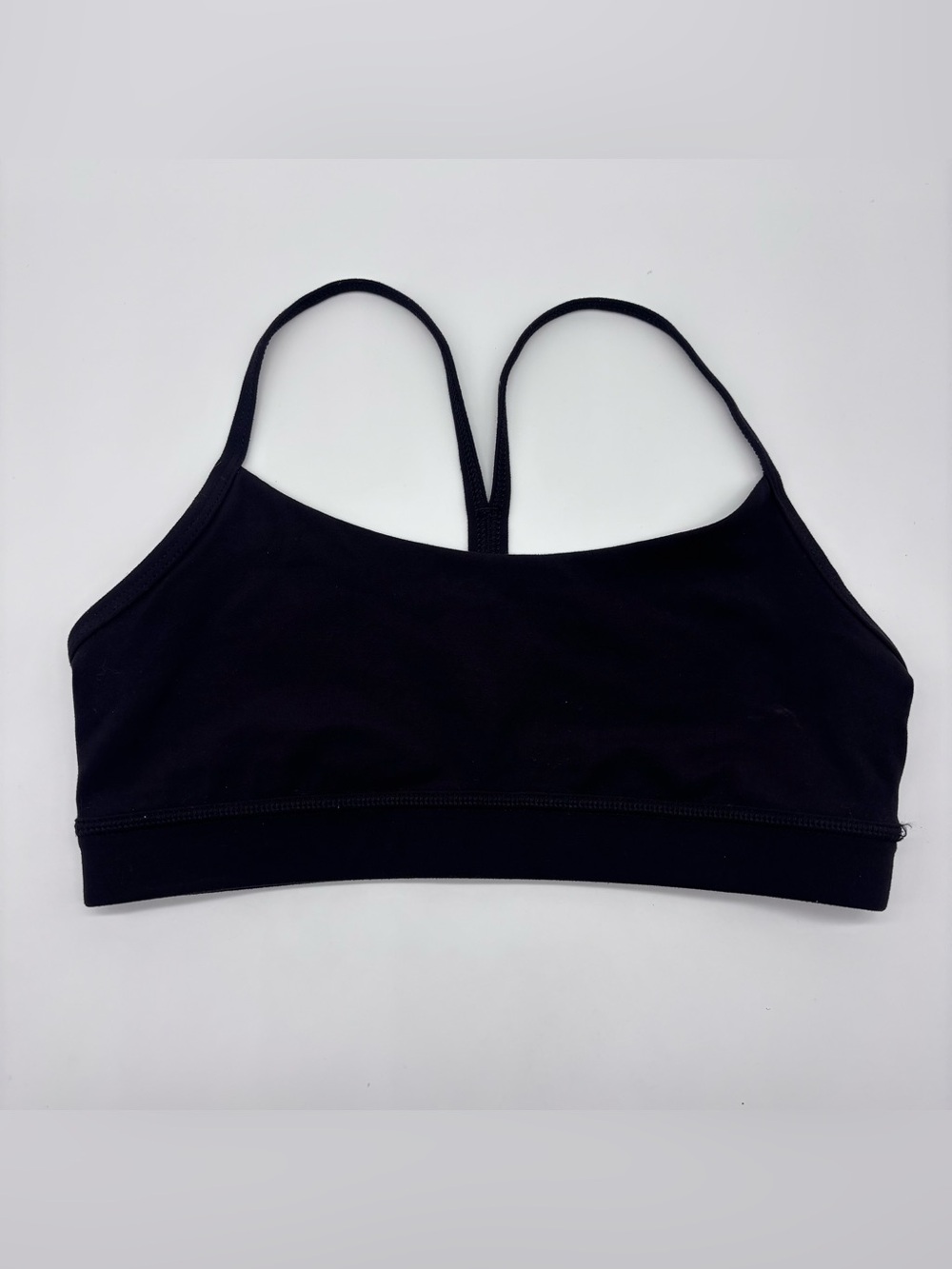 Everyday Black Strappy Sports Bralette